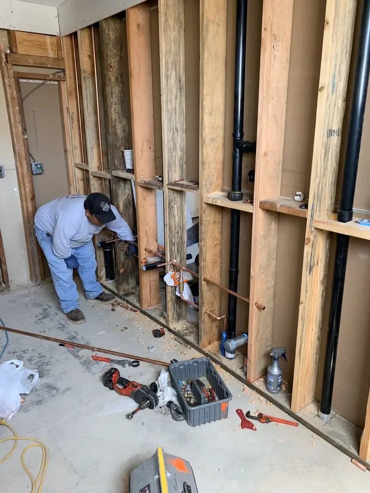 Commercial rough-in plumbing for Water Heater Replacement in Martin's Landing